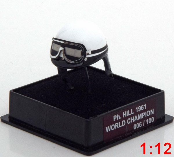Ferrari Helm Weltmeister World Champions Collection (Phill Hill) (L.E.100pcs)
